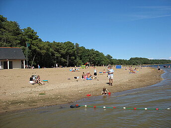 Plage Lac de Vioreau